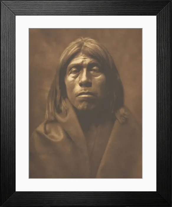 Framed Print : Quniaika - Mohave, 1903. Creator: Edward Sheriff Curtis Framed Print : Quniaika - Mohave, 1903. Creator: Edward Sheriff Curtis
