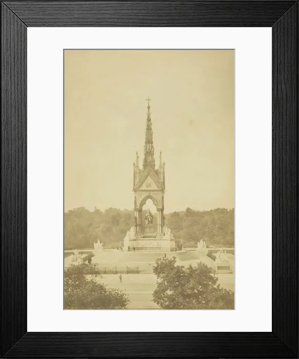 Framed Print : Albert Memorial, 1872-1900. Creator: Unknown Framed Print : Albert Memorial, 1872-1900. Creator: Unknown