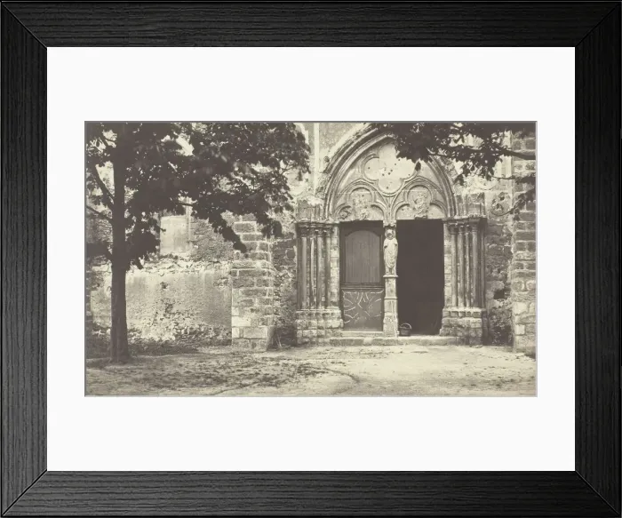 Framed Print : Church of Villeneuve le Comte, Seine-et-Marne (Eglise de Villeneuve le Comte Framed Print : Church of Villeneuve le Comte, Seine-et-Marne (Eglise de Villeneuve le Comte