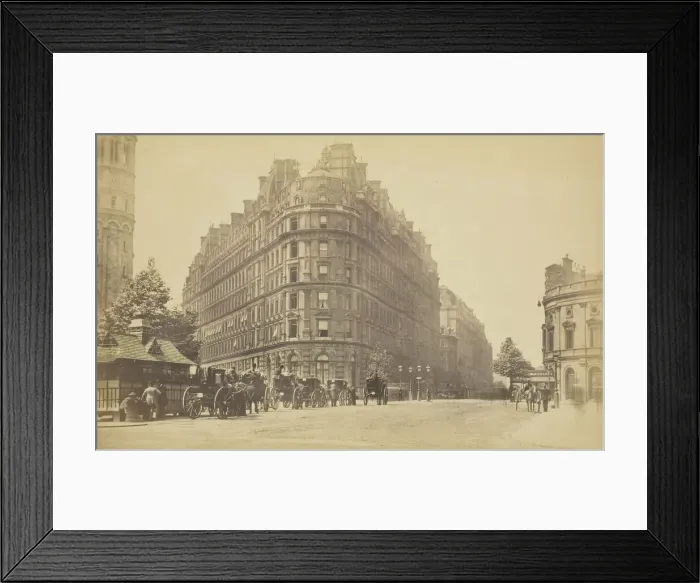 Framed Print : Hotel Metropole, 1850-1900. Creator: Unknown Framed Print : Hotel Metropole, 1850-1900. Creator: Unknown