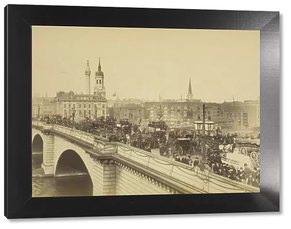London Bridge, 1850-1900. Creator: Unknown