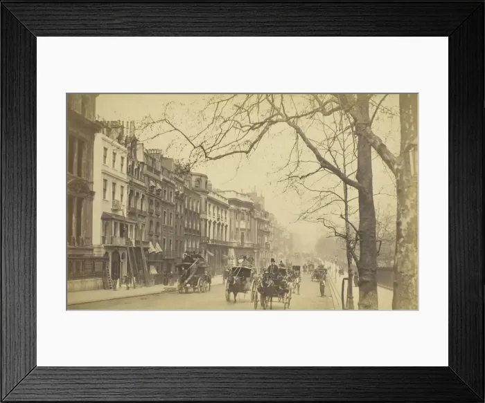 Framed Print : Piccadilly, 1850-1900. Creator: Unknown Framed Print : Piccadilly, 1850-1900. Creator: Unknown