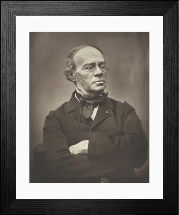 Framed Print : Halevy, c. 1876. Creator: Etienne Carjat Framed Print : Halevy, c. 1876. Creator: Etienne Carjat