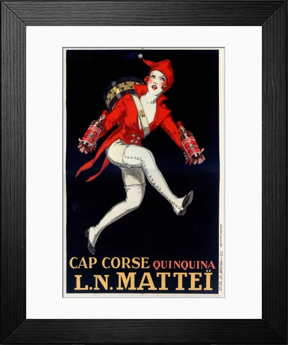 Framed Print : Cap Corse Quinquina, 1927. Creator: D Ylen, Jean (1886-1938) Framed Print : Cap Corse Quinquina, 1927. Creator: D Ylen, Jean (1886-1938)