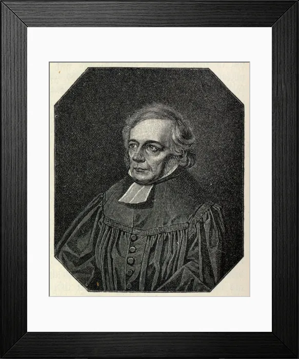 Framed Print : Friedrich Daniel Ernst Schleiermacher (1768-1834). Creator: Anonymous
