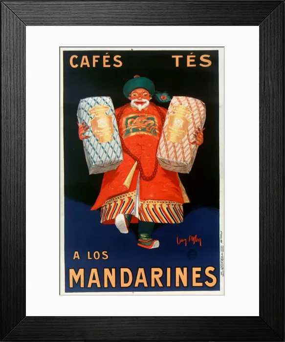 Framed Print : Cafes tes a los Mandarines, 1927. Creator: D Ylen, Jean (1886-1938) Framed Print : Cafes tes a los Mandarines, 1927. Creator: D Ylen, Jean (1886-1938)