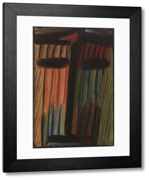 Framed Print : Great Meditation (November, 1936, No. 17), 1936. Creator: Javlensky, Alexei Framed Print : Great Meditation (November, 1936, No. 17), 1936. Creator: Javlensky, Alexei