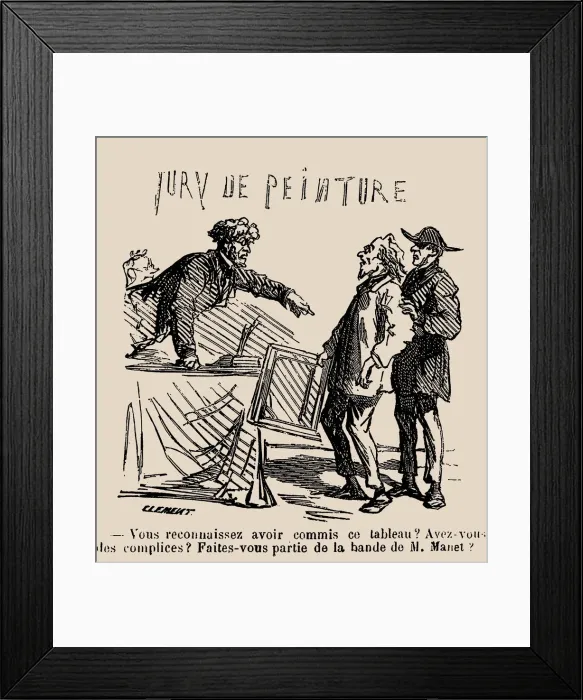 Framed Print : Do you admit having made this painting? Do you have any accomplices? Are you... 1868 Framed Print : Do you admit having made this painting? Do you have any accomplices? Are you... 1868