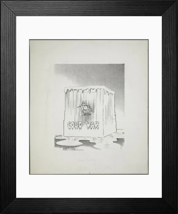 Framed Print : Deep Freeze. Creator: Summers, William H. (1897-1951) Framed Print : Deep Freeze. Creator: Summers, William H. (1897-1951)