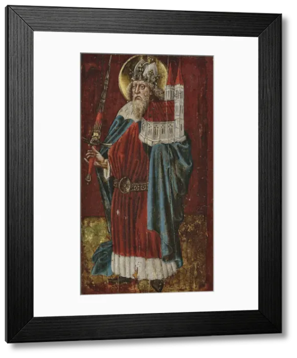 Framed Print : Emperor Henry II, Second Half of the 15th cen. Creator: South German master (16th century Framed Print : Emperor Henry II, Second Half of the 15th cen. Creator: South German master (16th century