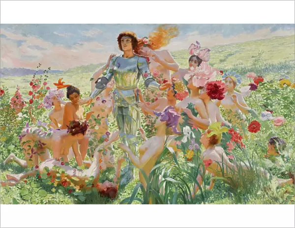 Le chevalier aux fleurs (The Knight of the Flowers), 1894