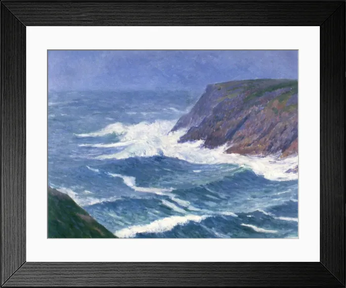 Framed Print : Ile de Groix, paysage cotier (entree du port Saint Nicolas), 1908 Framed Print : Ile de Groix, paysage cotier (entree du port Saint Nicolas), 1908