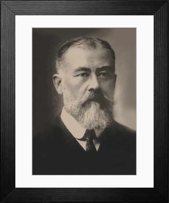Framed Print : Erwin von Balz (1849-1913). Creator: Anonymous Framed Print : Erwin von Balz (1849-1913). Creator: Anonymous