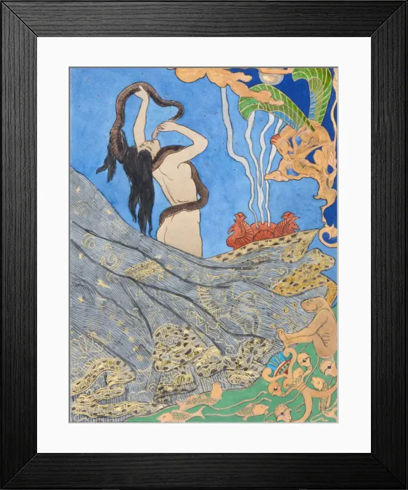 Framed Print : Illustration to Salammbo by Gustave Flaubert, 1893. Creator: Prouve, Victor (1858-1943). Illustration to Salammbo by Gustave Flaubert, 1893. Creator: Prouve, Victor (1858-1943) Framed Print : Illustration to Salammbo by Gustave Flaubert, 1893. Creator: Prouve, Victor (1858-1943). Illustration to Salammbo by Gustave Flaubert, 1893. Creator: Prouve, Victor (1858-1943)