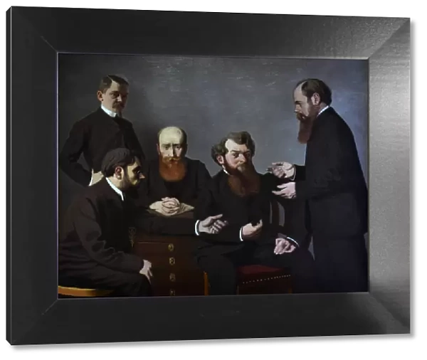 Les cinq peintres (Five painters): Felix Vallotton, Pierre Bonnard