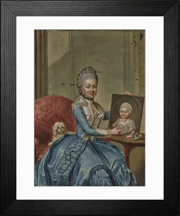 Framed Print : Friederike Caroline Luise of Hesse-Darmstadt (1752-1782), Duchess of Mecklenburg-Strelitz Framed Print : Friederike Caroline Luise of Hesse-Darmstadt (1752-1782), Duchess of Mecklenburg-Strelitz