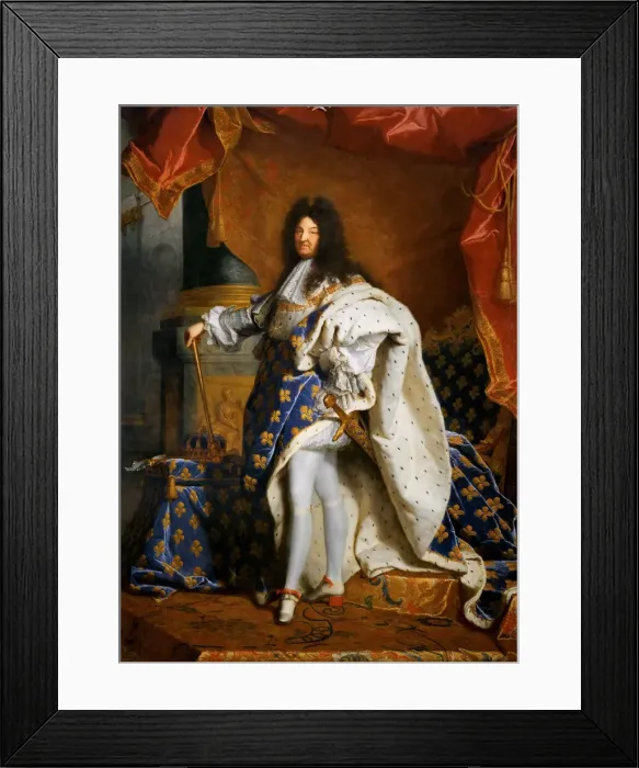 Framed Print : Louis XIV, King of France (1638-1715), 1701. Creator: Rigaud Framed Print : Louis XIV, King of France (1638-1715), 1701. Creator: Rigaud