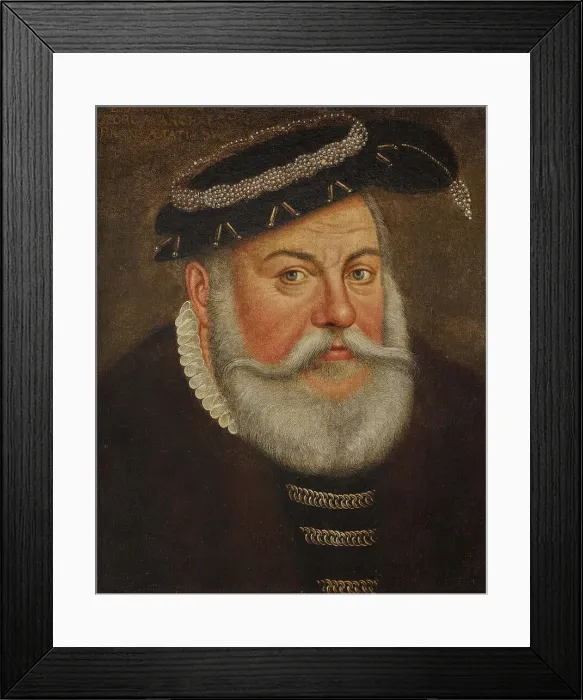 Framed Print : George the Pious, Margrave of Brandenburg-Ansbach (1484-1543) Framed Print : George the Pious, Margrave of Brandenburg-Ansbach (1484-1543)