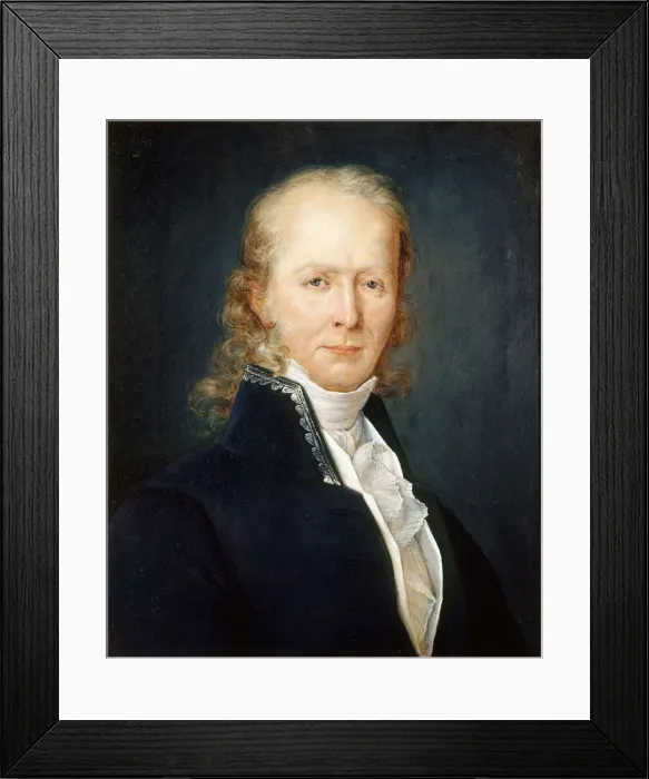 Framed Print : Portrait of Benjamin Constant (1767-1830), ca 1810-1815. Creator: Anonymous Framed Print : Portrait of Benjamin Constant (1767-1830), ca 1810-1815. Creator: Anonymous