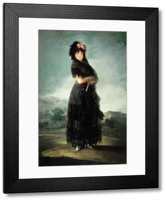 Framed Print : Mariana Waldstein (1763-1808), Ninth Marquise de Santa Cruz, c. 1797-1800 Framed Print : Mariana Waldstein (1763-1808), Ninth Marquise de Santa Cruz, c. 1797-1800