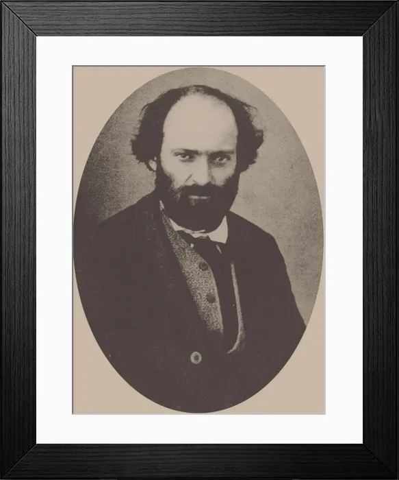 Framed Print : Paul Cezanne, 1868-1872. Creator: Anonymous Framed Print : Paul Cezanne, 1868-1872. Creator: Anonymous