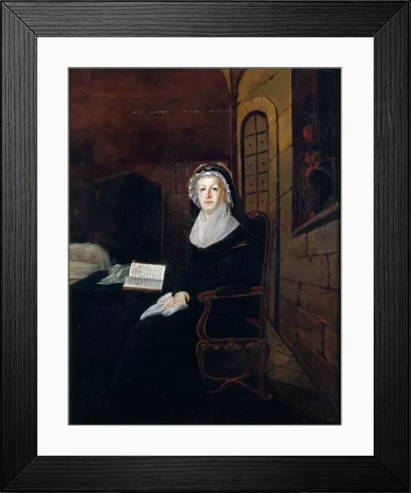 Framed Print : Marie Antoinette at the Conciergerie, c. 1815. Creator: Anonymous Framed Print : Marie Antoinette at the Conciergerie, c. 1815. Creator: Anonymous