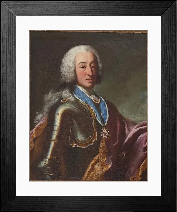 Framed Print : Max Emanuel Freiherr von und zu Sandizell (1702-1778). Creator: Desmarees Framed Print : Max Emanuel Freiherr von und zu Sandizell (1702-1778). Creator: Desmarees