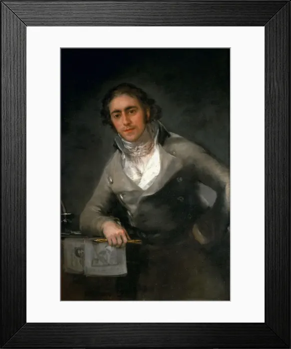 Framed Print : Portrait of a man (Evaristo Perez de Castro), ca 1806 Framed Print : Portrait of a man (Evaristo Perez de Castro), ca 1806