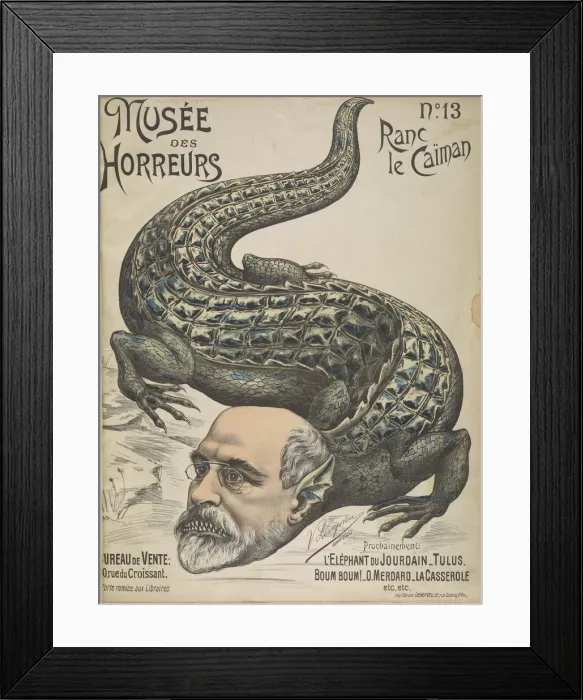 Framed Print : Musee des Horreurs (Gallery of Horrors): Arthur Ranc, 1899 Framed Print : Musee des Horreurs (Gallery of Horrors): Arthur Ranc, 1899