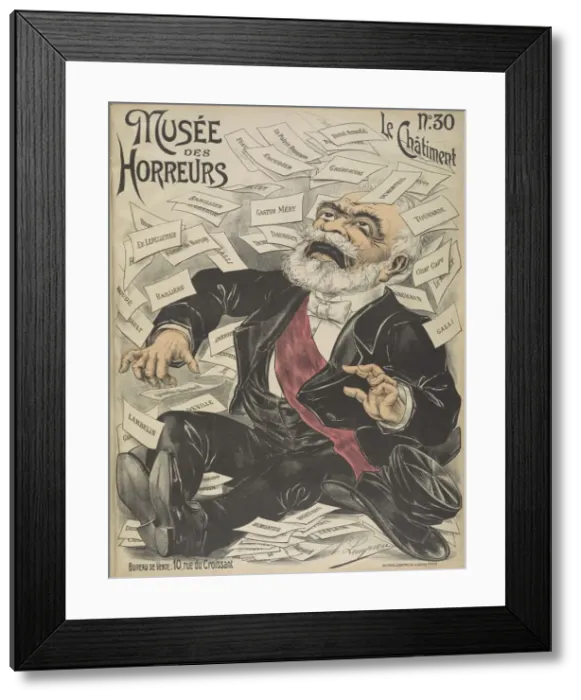 Framed Print : Musee des Horreurs (Gallery of Horrors): Emile Loubet, 1899 Framed Print : Musee des Horreurs (Gallery of Horrors): Emile Loubet, 1899
