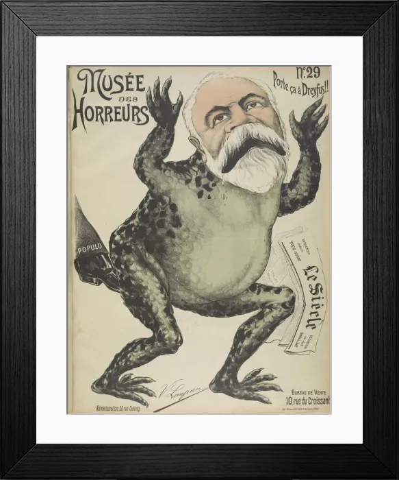 Framed Print : Musee des Horreurs (Gallery of Horrors): Yves Guyot, 1899 Framed Print : Musee des Horreurs (Gallery of Horrors): Yves Guyot, 1899