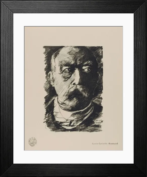 Framed Print : Otto von Bismarck (1815-1898), 1915. Creator: Corinth, Lovis (1858-1925) Framed Print : Otto von Bismarck (1815-1898), 1915. Creator: Corinth, Lovis (1858-1925)
