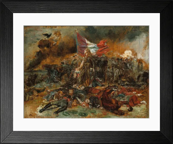 Framed Print : The Defense of Paris, 1870 / 71. Creator: Jean Louis Ernest Meissonier Framed Print : The Defense of Paris, 1870 / 71. Creator: Jean Louis Ernest Meissonier