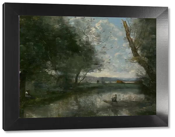 Landscape, 1865  /  70. Creator: Jean-Baptiste-Camille Corot