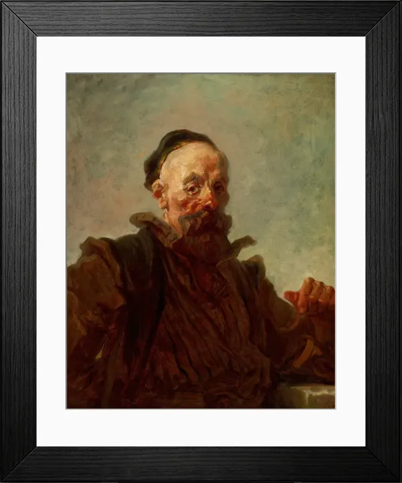 Framed Print : Portrait of a Man in Costume, 1768 / 70. Creator: Jean-Honore Fragonard Framed Print : Portrait of a Man in Costume, 1768 / 70. Creator: Jean-Honore Fragonard