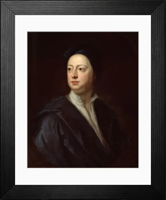 Framed Print : Sir Andrew Fountaine, c. 1710. Creator: Jonathan Richardson the Elder Framed Print : Sir Andrew Fountaine, c. 1710. Creator: Jonathan Richardson the Elder