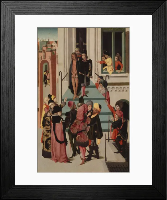 Framed Print : Christ Presented to the People, 1475 / 85. Creator: Unknown Framed Print : Christ Presented to the People, 1475 / 85. Creator: Unknown