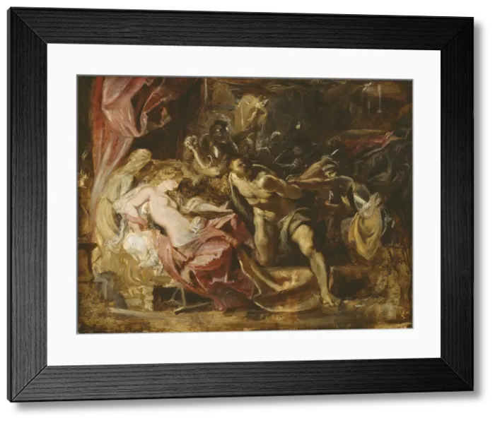 Framed Print : The Capture of Samson, 1609 / 10. Creator: Peter Paul Rubens Framed Print : The Capture of Samson, 1609 / 10. Creator: Peter Paul Rubens