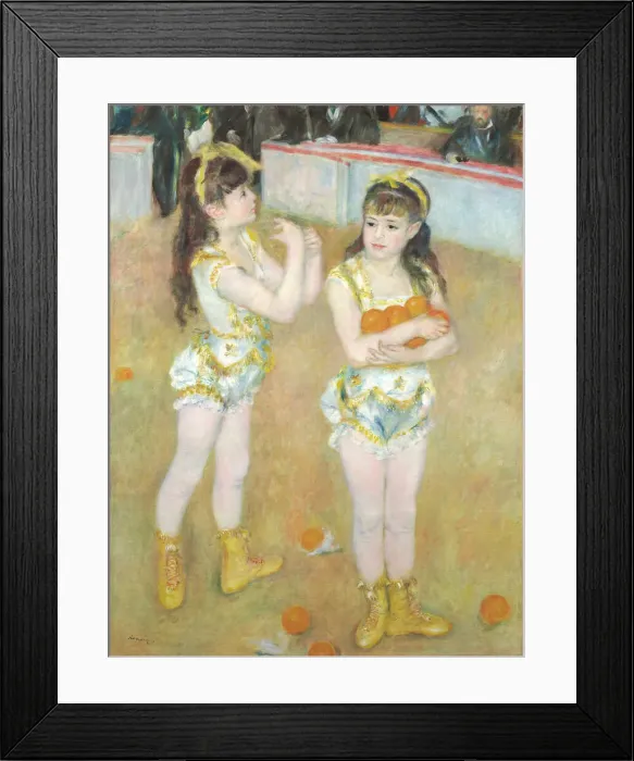 Framed Print : Acrobats at the Cirque Fernando (Francisca and Angelina Wartenberg), 1879 Framed Print : Acrobats at the Cirque Fernando (Francisca and Angelina Wartenberg), 1879