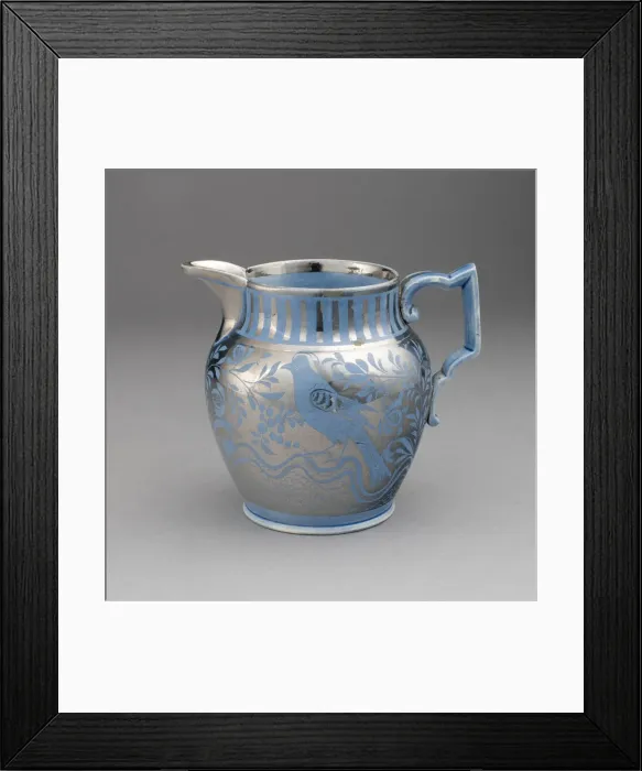 Framed Print : Pitcher, Leeds, 1810 / 20. Creator: Unknown Framed Print : Pitcher, Leeds, 1810 / 20. Creator: Unknown