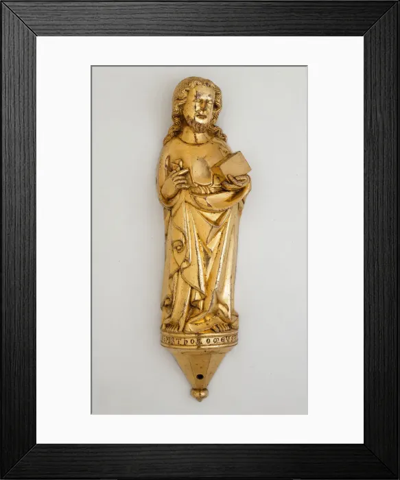 Framed Print : Saint Bartholomew, 1340 / 50. Creator: Unknown Framed Print : Saint Bartholomew, 1340 / 50. Creator: Unknown