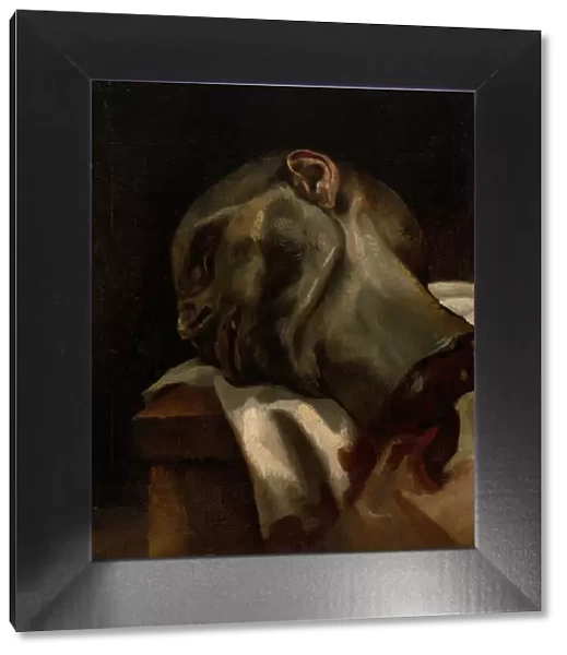 Head of a Guillotined Man, 1818  /  19. Creator: Theodore Gericault