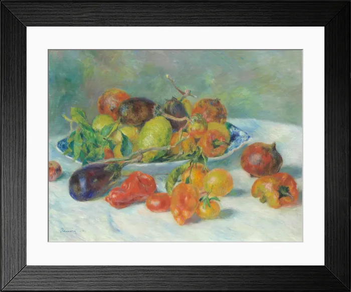Framed Print : Fruits of the Midi, 1881. Creator: Pierre-Auguste Renoir Framed Print : Fruits of the Midi, 1881. Creator: Pierre-Auguste Renoir