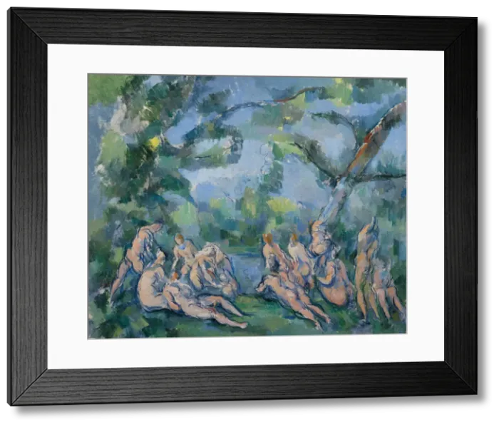 Framed Print : The Bathers, 1899 / 1904. Creator: Paul Cezanne Framed Print : The Bathers, 1899 / 1904. Creator: Paul Cezanne