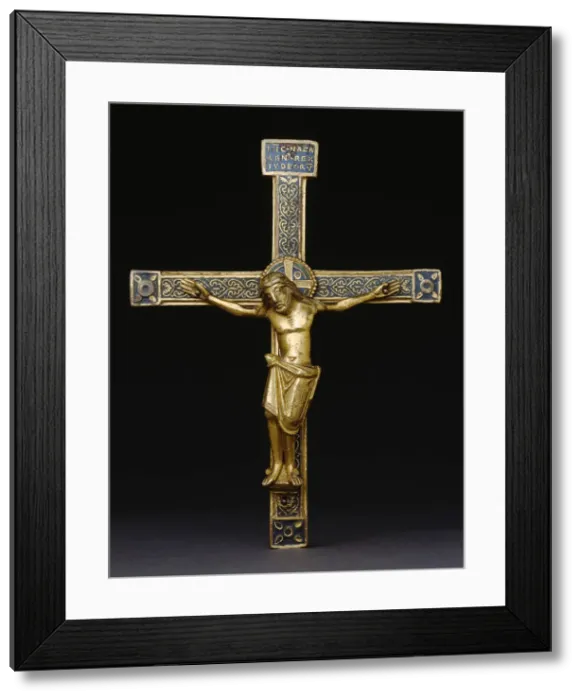 Framed Print : Crucifix, About 1150. Creator: Unknown Framed Print : Crucifix, About 1150. Creator: Unknown