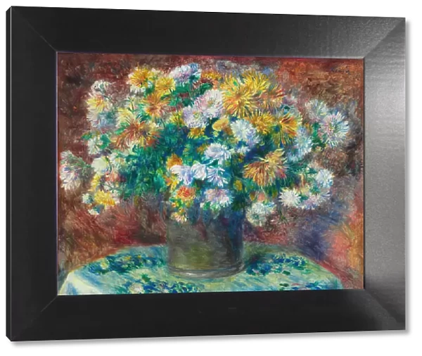 Chrysanthemums, 1881  /  82. Creator: Pierre-Auguste Renoir
