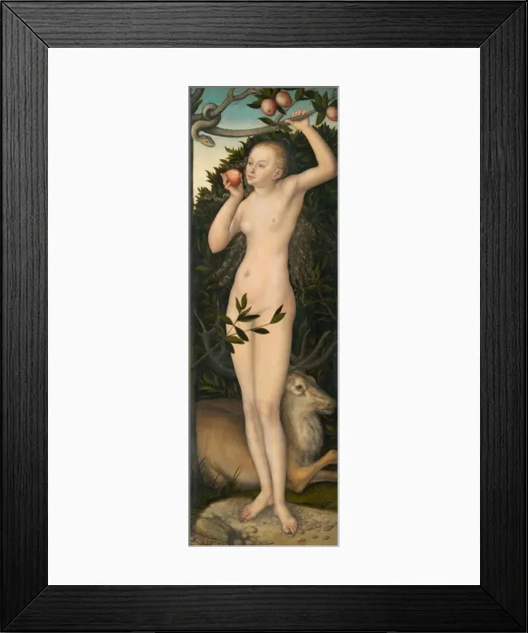 Framed Print : Eve, 1533 / 37. Creator: Lucas Cranach the Elder Framed Print : Eve, 1533 / 37. Creator: Lucas Cranach the Elder