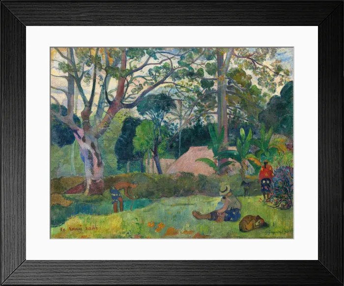 Framed Print : Te raau rahi (The Big Tree), 1891. Creator: Paul Gauguin Framed Print : Te raau rahi (The Big Tree), 1891. Creator: Paul Gauguin