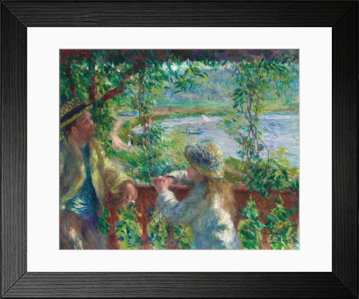 Framed Print : Near the Lake, 1879 / 80. Creator: Pierre-Auguste Renoir Framed Print : Near the Lake, 1879 / 80. Creator: Pierre-Auguste Renoir