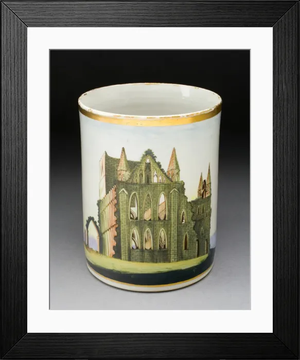 Framed Print : Tankard, Jingdezhen, c. 1785. Creator: Jingdezhen Porcelain Framed Print : Tankard, Jingdezhen, c. 1785. Creator: Jingdezhen Porcelain